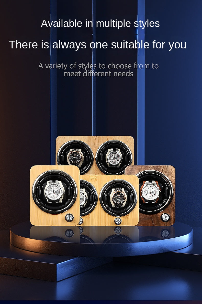 Single Watch Winder For Automatic Watches Case Mute Carbon Fibre Antimagnetic Mechanical Storage Watchs Box
